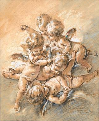 Putti Frolicing