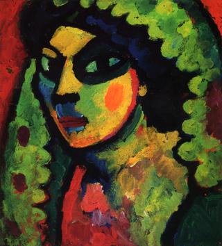 Sicilain Woman with Green Shawl