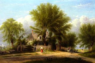 Hapelyea House, A Long Island Homestead