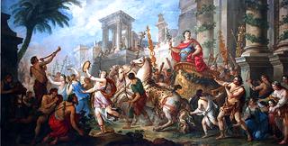 Story of Mark Antony - Entry of Mark Antony into Ephesus (first version)