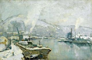 The Seine in Winter