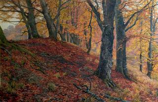 At the Fall of Leaf, Arundel Park, Sussex