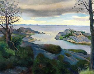 The Coast of Kristiansand - Grey day
