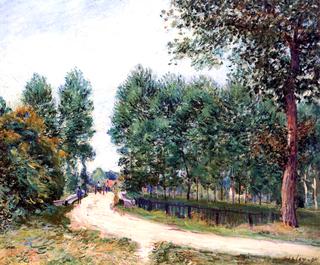 The Path from Saint-Mammes, Morning