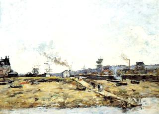 Trouville, the Pier at Deauville