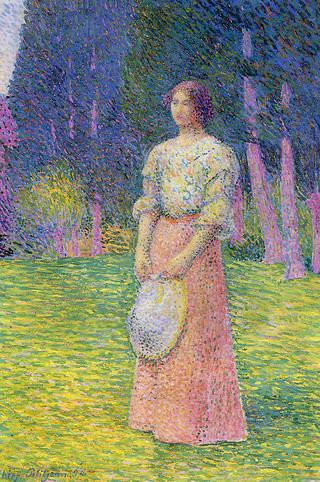 Woman in a Garden