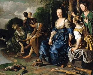 Diana with her Nymphs