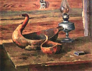 Still Life with Lamp