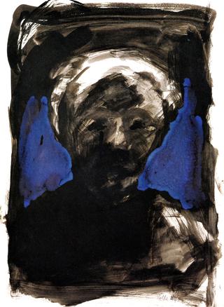 Dark Male Head