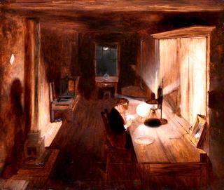 John Jackson, the Wood-Engraver at Work