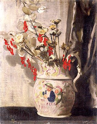 Honesty in a Staffordshire Jug