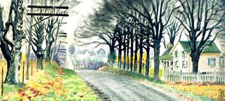 House by a Country-Road