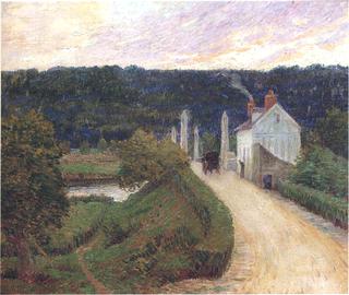 Country Road Bridge and Carriage
