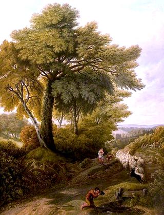 The Drovers' Lane near Bisham Abbey, Berkshire