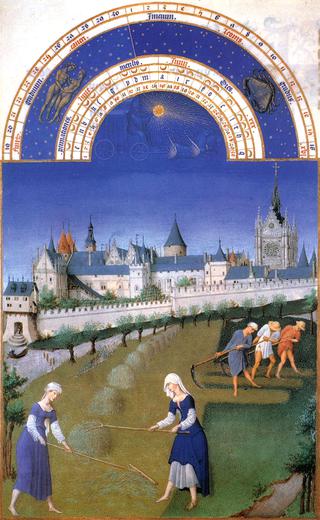 Les Tres Riches Heures du duc de Berry: Juin