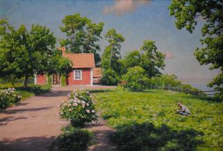 Carl Krouthén's cottage at Ekängen