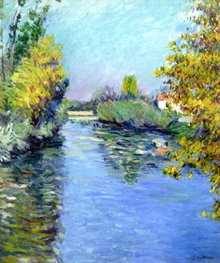 Small Arm of the Seine, Autumn Effect