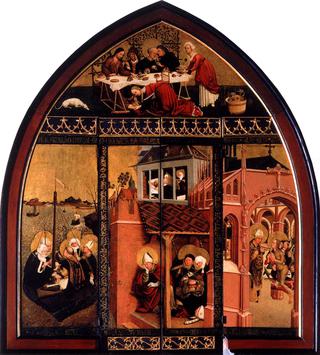 Magdalene Altar (Saint Mary Magdalenekirche, Tiefenbronn, Baden-Wurttemberg)