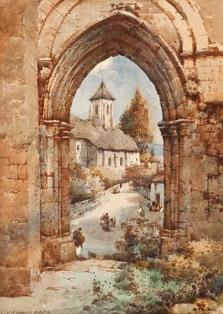 Gothic Doorway, France