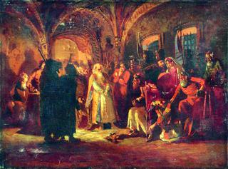 Boyar Morozov and Ivan the Terrible