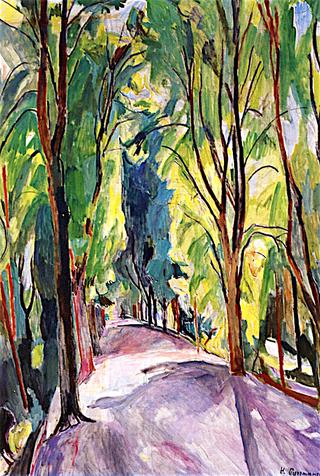 Avenue of Trees in Langenargen