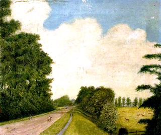 Sharpe's Corner, Leverington, Norfolk, from Dowgate Bridge
