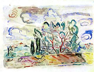 Landscape near Florence