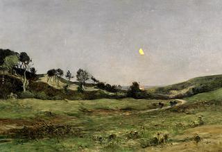 Evening over the Dunes at Equihen