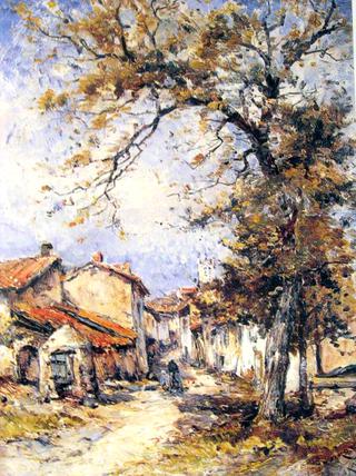 Entrée du village