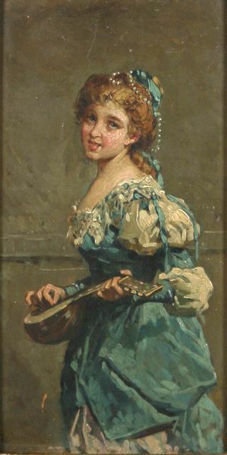 Mandolin Player