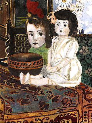 Girl with Doll in the Artist's Interior