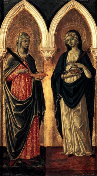 Saints Agatha and Lucy