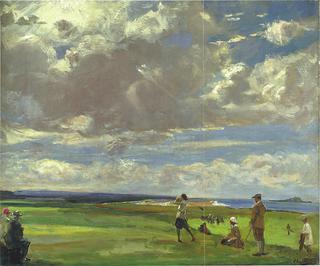 Golf links at North Berwick