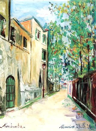 Rue Saint-Vincent in Montmartre