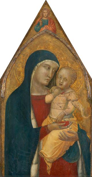 Madonna and Child with Saint Mary Magdalene and Saint Catherine (middle panel)