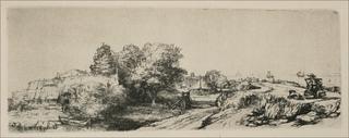 A Peasant Carrying Milk-Pales