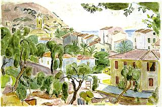 Houses on the Mediterranean Coast
