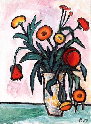 Marigolds and Poppies