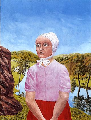 Peasant Woman in a Lace Bonnet
