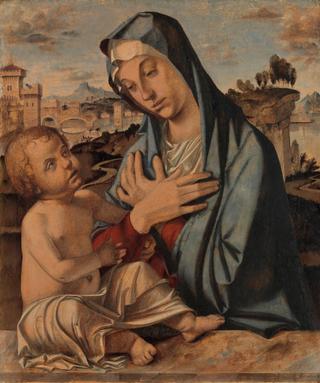 Madonna Adoring the Child