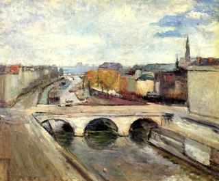 The Pont Saint-Michel in Paris