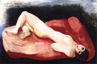 Nude Stretched across a Couch
