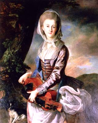 Miss Ann Gore as a Savoyarde