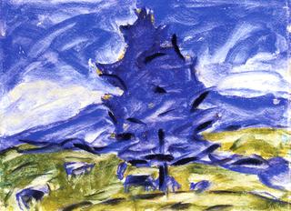 Landscape with Fir