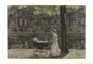 Housemaid with Pram