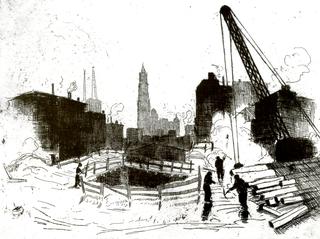 Digging Subway, New York City