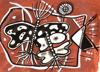 Composition with Butterflies