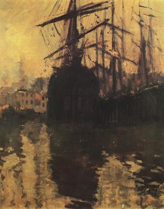 The Port in Marseilles.