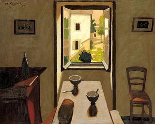 Table and Two Bowls