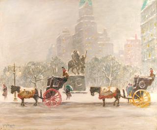 Winter at the Plaza